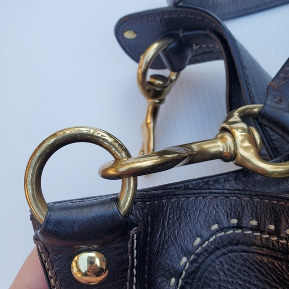 Gossip Girl COACH Black Hampton HOBO Bag - Picture 13 of 16